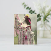 Carte Postale Dramatique en fleurs (Debout devant)