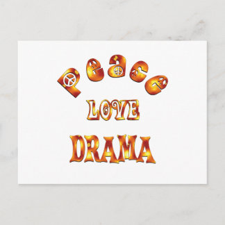 CARTE POSTALE DRAME DE L'AMOUR DE LA PAIX