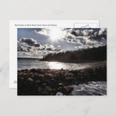 Carte Postale Drame de plage (Devant / Derrière)