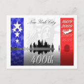 CARTE POSTALE "DRAPEAU" (Devant)