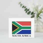 Carte Postale Drapeau Afrique du Sud (Debout devant)