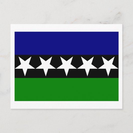 Carte Postale Drapeau Aimeliik (Devant)