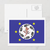 Carte Postale Drapeau Airai (Devant / Derrière)