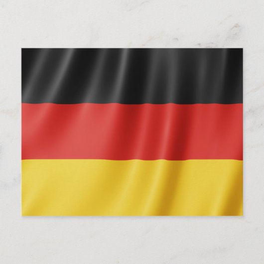 Carte postale drapeau allemand (Devant)