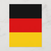 Carte Postale Drapeau allemand (Devant)