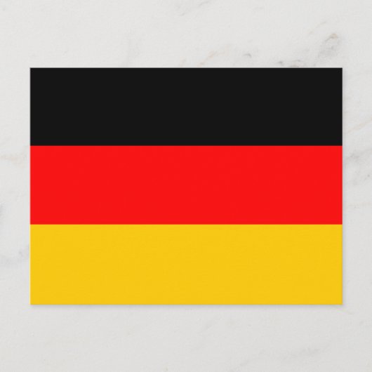 Carte postale drapeau allemand (Devant)