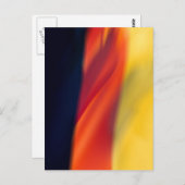 Carte Postale Drapeau allemand (Devant / Derrière)