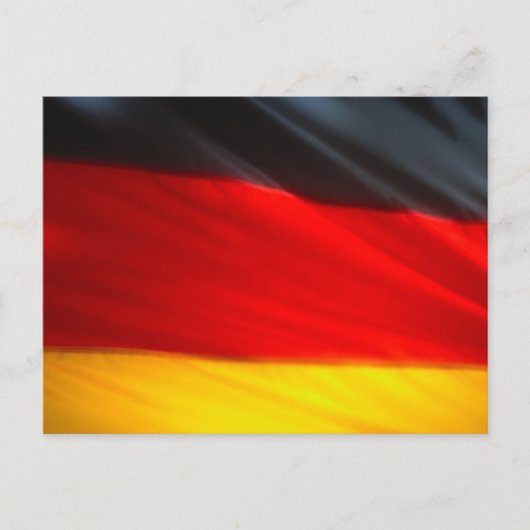 Carte Postale Drapeau allemand (Devant)