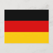 Carte Postale Drapeau allemand (Devant)