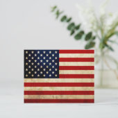 Carte Postale Drapeau américain (Debout devant)