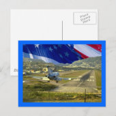 Carte Postale Drapeau américain (Devant / Derrière)