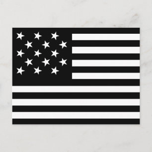 Carte Postale Drapeau américain 15 étoiles