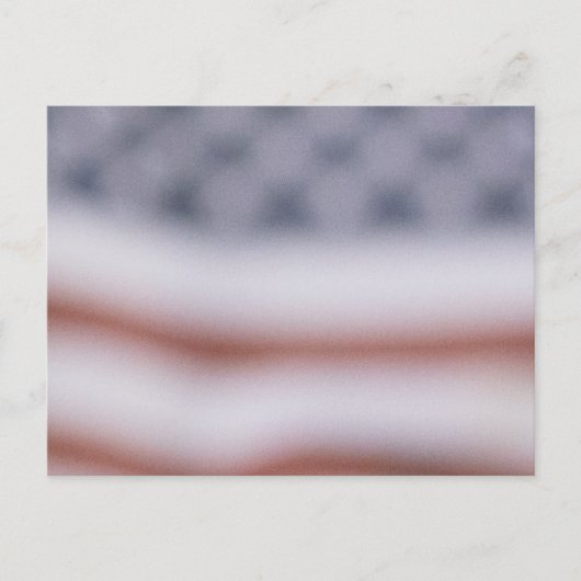 Carte Postale Drapeau américain des étoiles Abstraites (Devant)