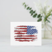 Carte Postale Drapeau américain États-Unis d'Amérique 4t (Debout devant)