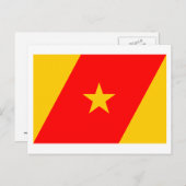 Carte Postale Drapeau Amhara (Devant / Derrière)