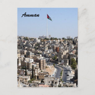 Carte Postale drapeau amman