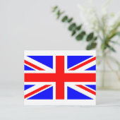 Carte Postale drapeau anglais Royaume-Uni (Debout devant)