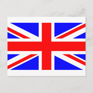 Carte Postale drapeau anglais Royaume-Uni