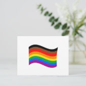 Carte Postale Drapeau arc-en-ciel de Philly Pride (Debout devant)
