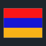 Carte Postale Drapeau arménien<br><div class="desc">Drapeau, vêtements, cadeaux et tenue Montrez votre fierté internationale sur les drapeaux de chaque nation souveraine, de A à Z. Drapeau, Menswear, Drapeau, Femme, Sweat - shirts à capuche du drapeau, Casquettes du drapeau, Boutons du drapeau, Stickers Drapeau, Magnets du drapeau, Mugs du drapeau, Stickers Drapeau, Bagage / Gratine de...</div>