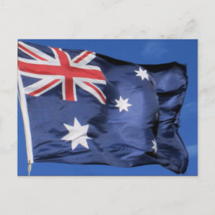 Carte Postale drapeau aussie