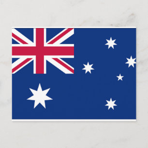 Carte Postale Drapeau Australie