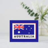 Carte Postale Drapeau Australie (Debout devant)
