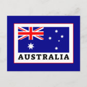 Carte Postale Drapeau Australie (Devant)