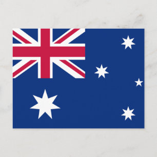 Carte Postale Drapeau Australie
