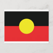 Carte Postale drapeau australien (Devant)