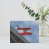 Carte Postale drapeau australien (Debout devant)