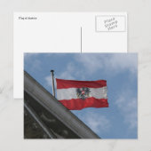 Carte Postale drapeau australien (Devant / Derrière)