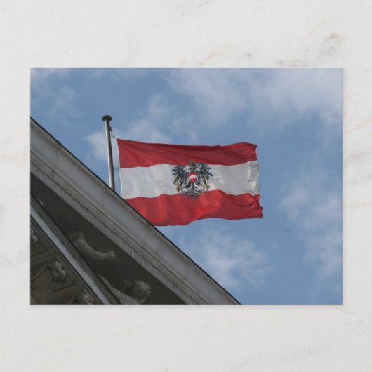 Carte Postale drapeau australien (Devant)