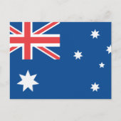 Carte Postale Drapeau australien (Devant)