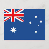 Carte Postale Drapeau australien (Devant)