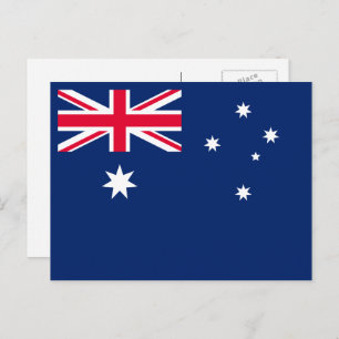 Carte Postale Drapeau australien, Drapeau australien