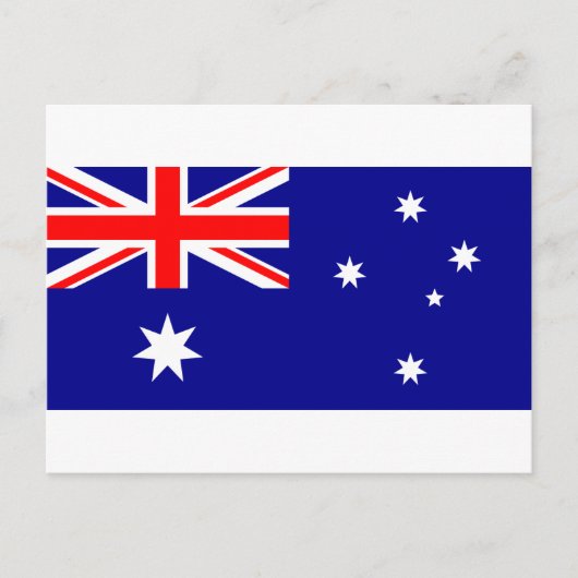 Carte Postale Drapeau australien - Drapeau australien (Devant)