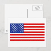 Carte Postale Drapeau avec des os de chien (Devant / Derrière)