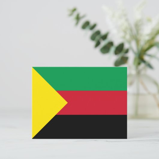 Carte Postale Drapeau Azawad (Debout devant)