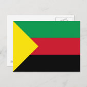 Carte Postale Drapeau Azawad (Devant / Derrière)