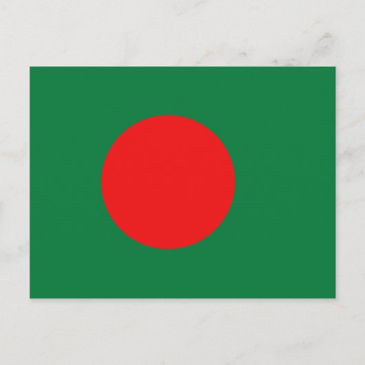 Carte postale Drapeau Bangladesh (Devant)