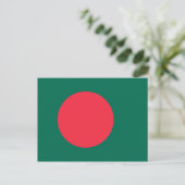 Carte postale Drapeau Bangladesh (Debout devant)