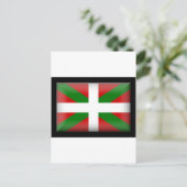 Carte Postale Drapeau basque País Vasco (Debout devant)