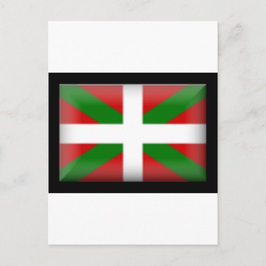 Carte Postale Drapeau basque País Vasco (Devant)