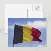 Carte Postale drapeau belge RF) (Devant / Derrière)