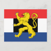 Carte Postale Drapeau Benelux (Devant)