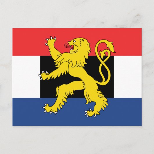 Carte Postale Drapeau Benelux (Devant)