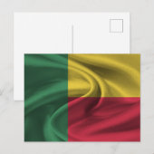Carte Postale Drapeau Bénin (Devant / Derrière)