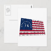 Carte Postale Drapeau Bennington (Devant / Derrière)