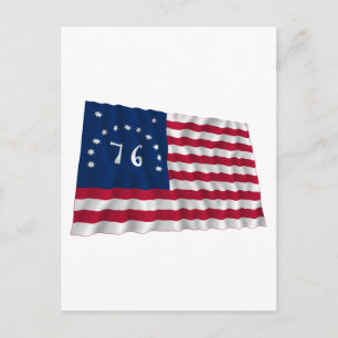 Carte Postale Drapeau Bennington